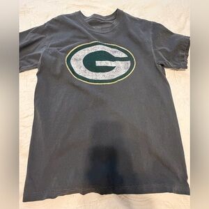 3 for$5✨NFL Pro Line Fanatics Green Bay Packers Black Logo Tee, Size M*NEW*